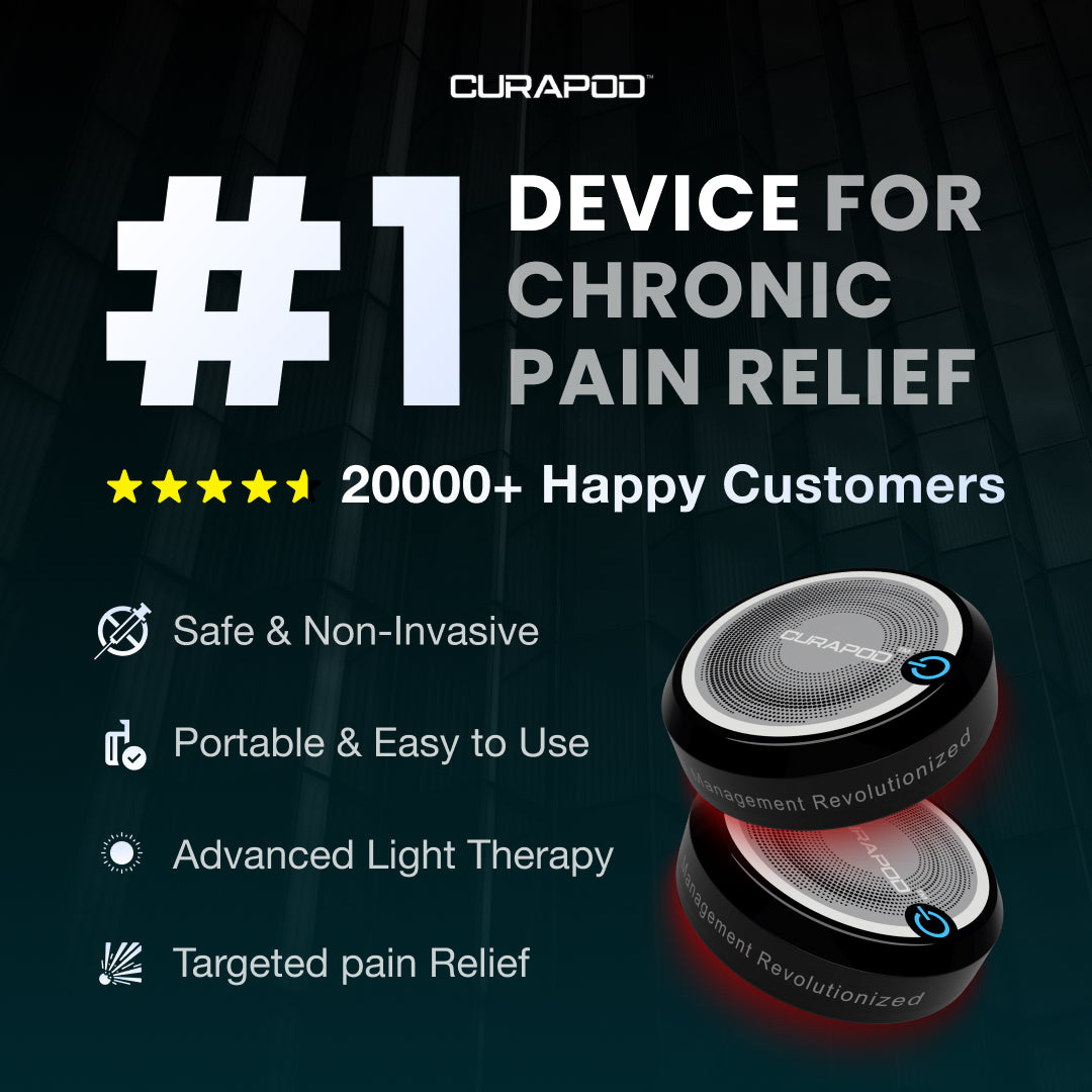 Curapod by Litemed | Non Invasive Pain Management Device