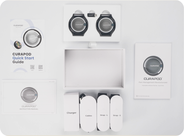 Everything included in the Curapod box