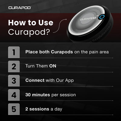 Best Near Red Light Therapy Device for Pain Relief | Curapod by Litemed