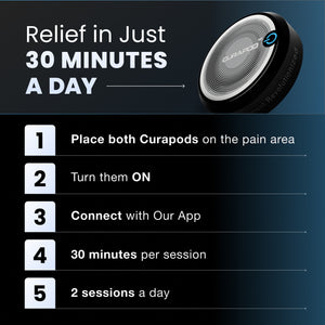 Best Near Red Light Therapy Device for Pain Relief | Curapod by Litemed